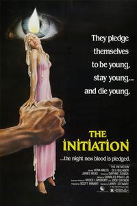 Poster for The Initiation (1984).