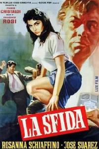 Plakat La sfida (1958).