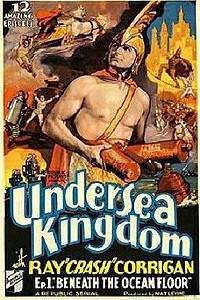 Обложка за Undersea Kingdom (1936).