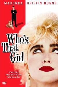 Plakát k filmu Who's That Girl? (1987).