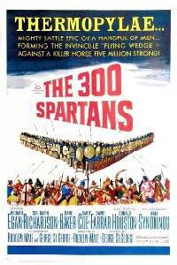 Poster for The 300 Spartans (1962).