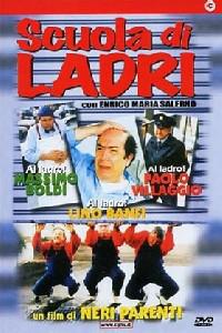 Cartaz para Scuola di ladri (1986).