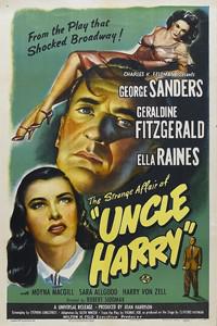 Plakat filma The Strange Affair of Uncle Harry (1945).