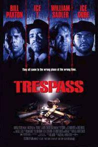 Poster for Trespass (1992).