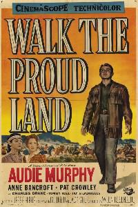 Poster for Walk the Proud Land (1956).