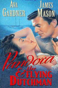 Plakát k filmu Pandora and the Flying Dutchman (1951).