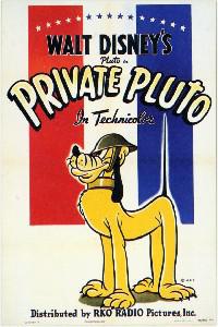 Plakát k filmu Private Pluto (1943).