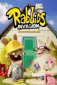 Poster for Rabbids Invasion (2013).