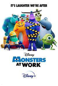 Poster for Monsters at Work (2021).