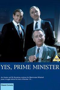 Plakát k filmu Yes, Prime Minister (1986).