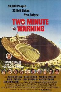 Plakát k filmu Two-Minute Warning (1976).