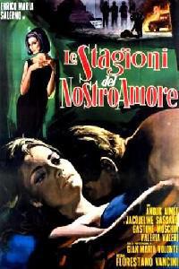 Poster for Le stagioni del nostro amore (1966).