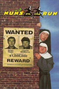 Plakát k filmu Nuns on the Run (1990).