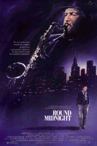 Plakát k filmu 'Round Midnight (1986).