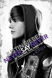 Plakat filma Justin Bieber: Never Say Never (2011).
