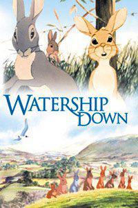 Plakát k filmu Watership Down (1978).