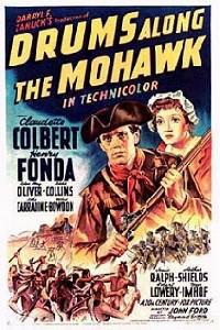 Plakát k filmu Drums Along the Mohawk (1939).