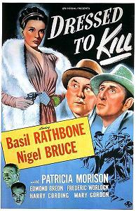 Poster for Dressed to Kill (1946).