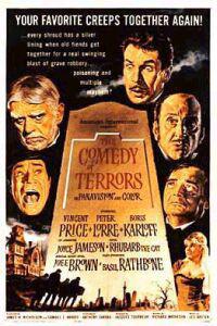 Plakát k filmu Comedy of Terrors, The (1964).