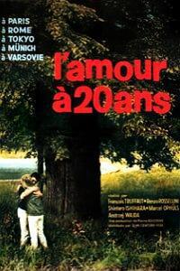 Plakát k filmu Amour à vingt ans, L' (1962).