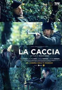 Poster for La caccia (2022).