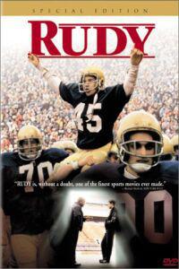Rudy (1993) Cover.