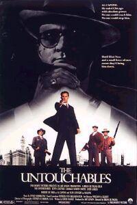 Poster for The Untouchables (1987).