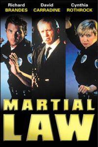 Martial Law (1990) Cover.