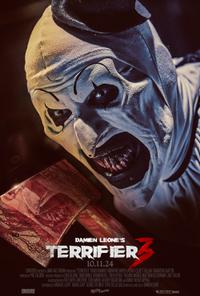 Poster for Terrifier 3 (2024).