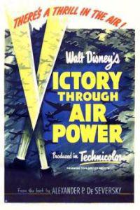 Plakat filma Victory Through Air Power (1943).