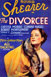 Plakat filma Divorcee, The (1930).