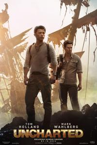 Poster for Uncharted (2022).