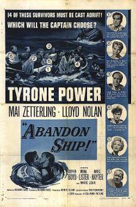 Poster for Seven Waves Away (1957).