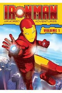 Обложка за Iron Man: Armored Adventures (2008).