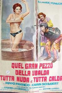 Poster for Quel gran pezzo della Ubalda tutta nuda e tutta calda (1972).