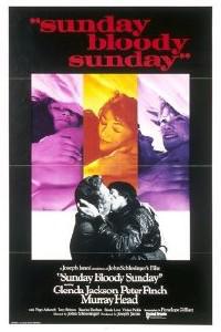 Cartaz para Sunday Bloody Sunday (1971).