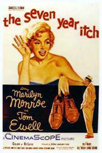 Plakat filma The Seven Year Itch (1955).