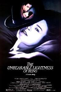 Plakat filma The Unbearable Lightness of Being (1988).