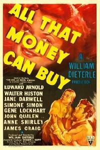 Plakát k filmu All That Money Can Buy (1941).