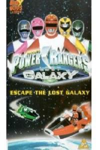 Plakát k filmu Power Rangers Lost Galaxy (1999).