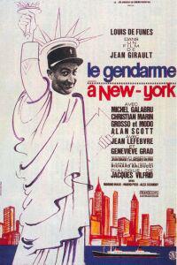 Plakát k filmu Gendarme à New York, Le (1965).