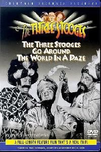 Poster for Three Stooges Go Around the World in a Daze, The (1963).