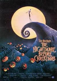 Poster for The Nightmare Before Christmas (1993).