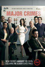 Обложка за Major Crimes (2012).