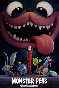 Poster for Monster Pets: A Hotel Transylvania Short Film (2021).