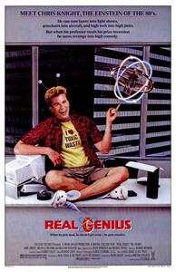 Plakat filma Real Genius (1985).