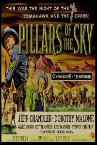 Poster for Pillars of the Sky (1956).