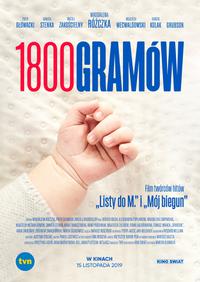 Poster for 1800 gramów (2019).