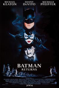 Plakát k filmu Batman Returns (1992).