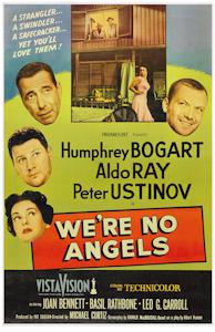 Poster for We're No Angels (1955).